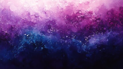 Abstract Watercolor Background with Purple and Blue Splashes