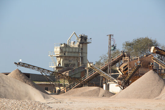 Gravel pit is a facility where materials such as sand, gravel and other aggregates used in construction are extracted and processed. These gravel pits are usually located in natural areas