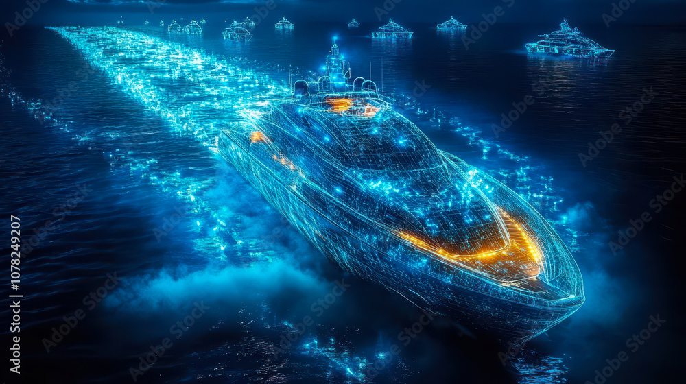 Poster advanced smart digital boat with ai: innovation in maritime navigation and environmental monitoring