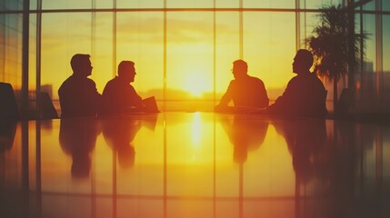 Soft focus shot of a team brainstorming by a window, the light and subtle blur enhancing the collaborative and creative mood