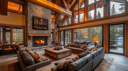 Majestic Mountain Retreat - Serene Lakeside Oasis with Scenic Vistas