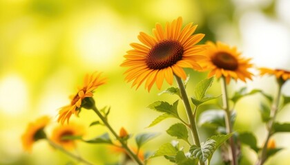 Fototapeta premium sunflower background