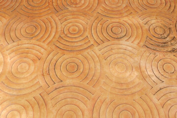 Fototapeta premium Abstract circle shape of stone texture background,brown circle background,old wallpaper,space for text.