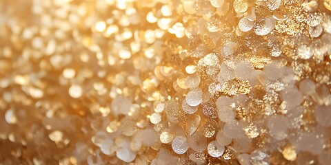 Gradient background in shades of champagne and gold for a wedding theme.