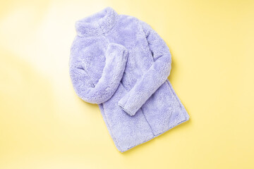 Autumn and winter long polar fleece jacket