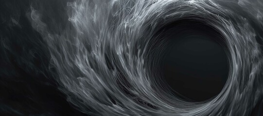 Naklejka premium gray circe hole vortex background, twister 8
