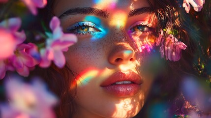 Capture the beauty of nature through vibrant portraits