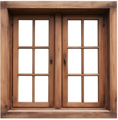 Obraz premium old wooden window
