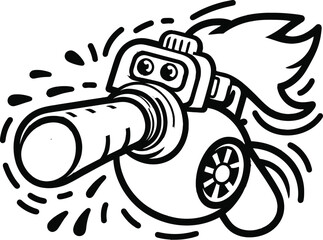 a drawing of a roller truck, truck coloring pages for kids, funny truck sheet