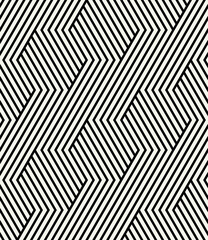 Vector seamless pattern. Modern stylish texture. Repeating geometric background. Striped monochrome thin grid. Linear graphic design. Can be used as swatch for illustrator.