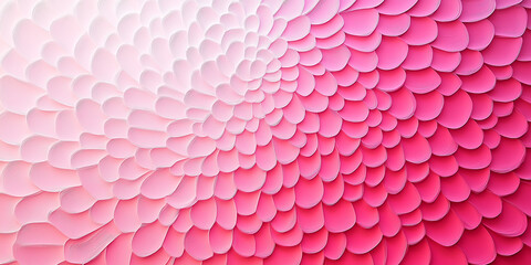 Fototapeta premium Mesmerizing pink petal texture forming a beautiful radial gradient pattern for abstract background and modern art design