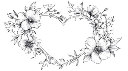 Floral Heart Design