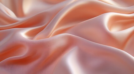 Fototapeta premium Soft pink background with a satin-like smooth texture