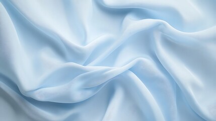 Obraz premium Plain pastel blue background with a soft, airy finish