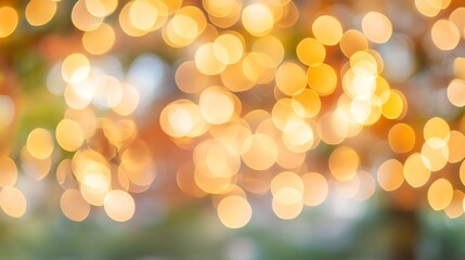 Obraz premium christmas lights background