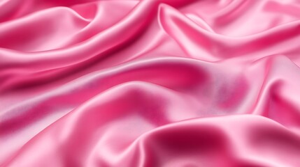 Fototapeta premium Vibrant pink background with a smooth gradient texture