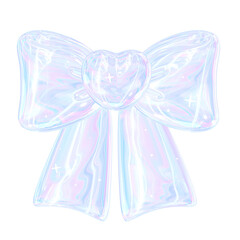 3D Glossy Blue Crystal Princess Stickers