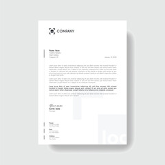 Professional And Creative Modern Corporate Business Letter Head Template.

