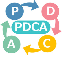 PDCAサイクルのイラスト