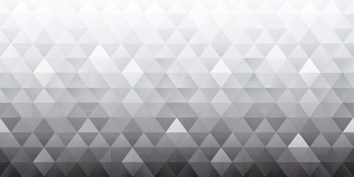Abstract Gradient Grey Triangle Pattern Background - Modern Geometric Design