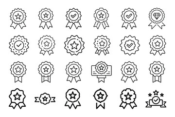 Quality batch icon set in vector art