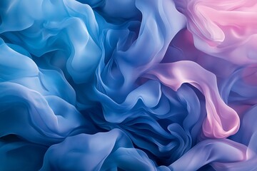 Fototapeta premium Soft flowing blue gradient texture