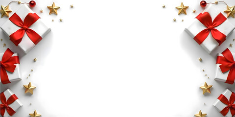 Elegant Christmas Tree with Gold Ornaments and Star on Top