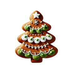 Fototapeta premium christmas gingerbread man
