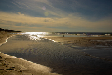 Bałtyk. Zatoka Gdańska. Piaski. © wojwarm
