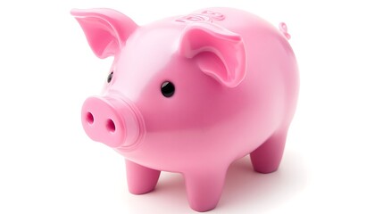 Obraz premium Pink Piggy Bank