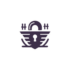 Pad Lock Logo