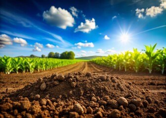 Fertile Brown Soil: Essential Foundation for Sustainable Farming and Thriving Plant Growth in Agriculture and Eco-Friendly Practices