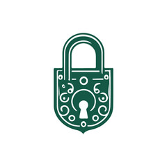 Pad Lock Logo
