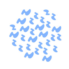 Abstract Shape Dotted