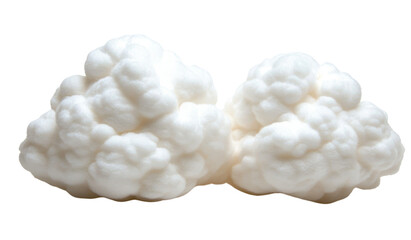 A white cloud, PNG transparent background