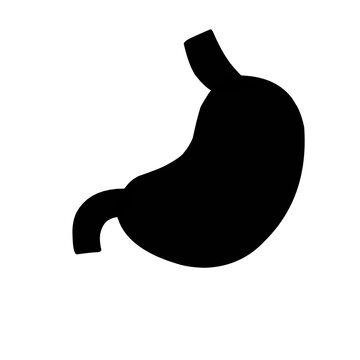 recommend clip art: Stomach Silhouette icon