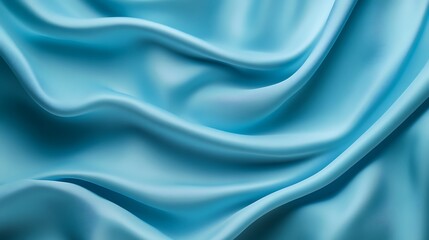 Obraz premium Solid aqua blue background with a smooth, matte texture