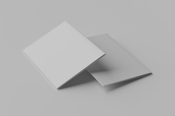 A4 Bifold Brochure Mockup