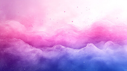 Obraz premium A vibrant gradient of pink and purple hues creates a dreamy, abstract cloud-like texture, evoking a sense of calm and creativity.