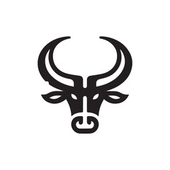 Fototapeta premium bull's head