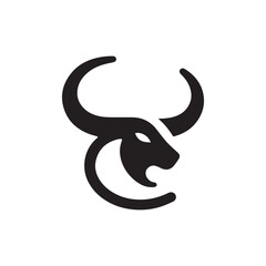 Fototapeta premium bull's head