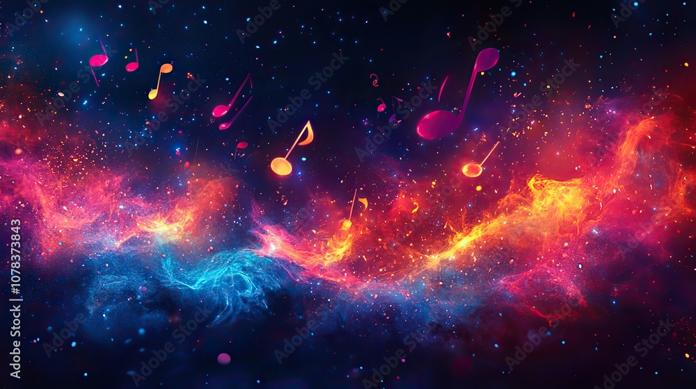 Canvas Prints international music day background concept with space for text