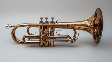 Obraz premium isolated music instrument 3d rendering