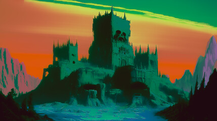 Color Denoised | JPG Artifact Free | Sweet As Hell Designs' Signature Textures | One-Of-A-Kind Color Blended | Fantasy Art Key Frame | Animation Ready