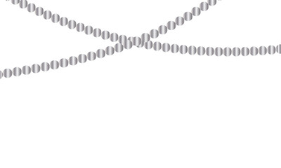 White pearl beads necklaces background.  vector white strings of pearls, Wedding theme. vector illustration. EPS 10