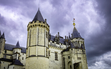 Ch&acirc;teau de Saumur, Saumur, Loire, France
