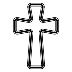 Obraz premium Orthodox pectoral cross, sign evotion and faith God