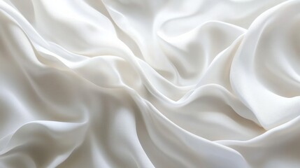Fototapeta premium 3d wavy white smooth and wavy background