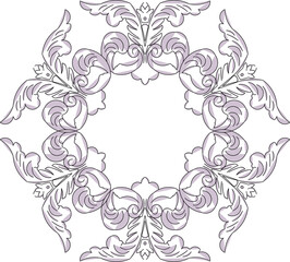 Sketch vector illustration silhouette design ornate painting decoration ornament abstract modern classic vintage ethnic floral traditional 