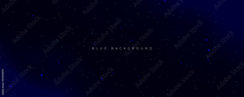 Poster abstract blue gradient background wavy shape design vector